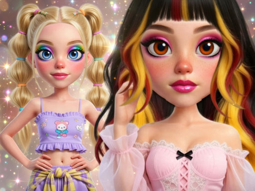 Sid &amp; Ginny Y2K Glam Clash game thumbnail