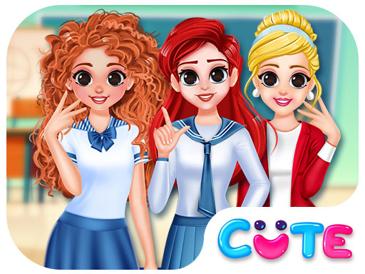 BFF Princess Back To School game thumbnail