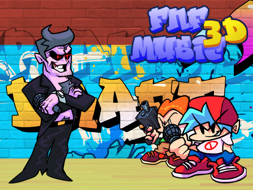 FNF Music 3D game thumbnail