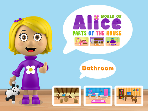 World of Alice Parts of the House game thumbnail