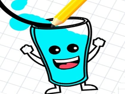 Draw Happy Glass game thumbnail