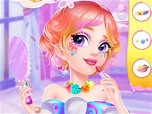 Princess Candy Makeup Game game thumbnail