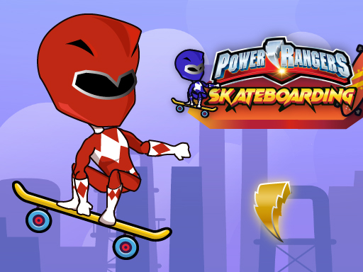 Power Rangers Skateboading game thumbnail