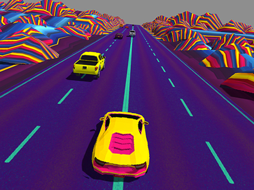 Neon Race Retro Drift game thumbnail