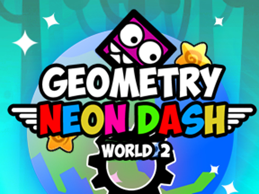 Geometry neon dash world 2 game thumbnail