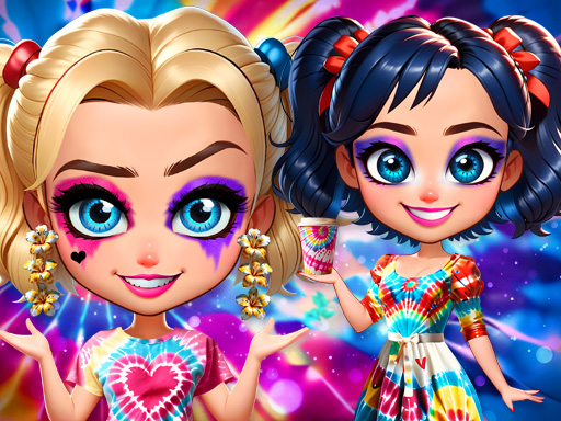 Tie Dye Explosion of Color game thumbnail