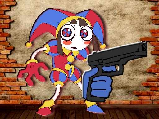 Pomni Maze Shooter game thumbnail