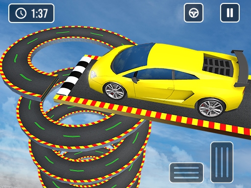Mega Car Stunt Ramps Games game thumbnail