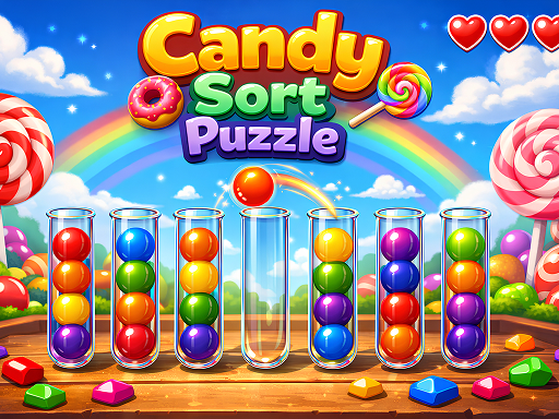 Candy Merge Sort game thumbnail