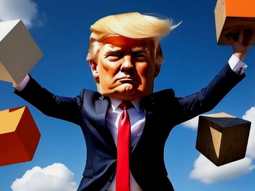 Trump Wobble Walk Challenge game thumbnail