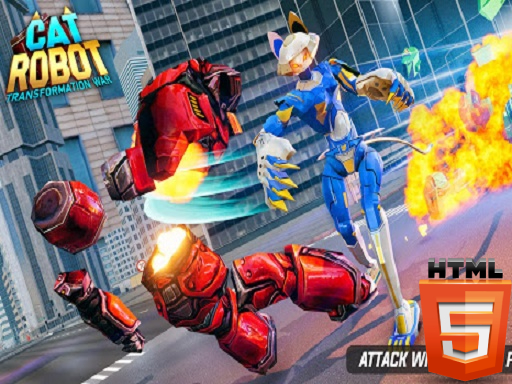 Cat Robot Transform War game thumbnail