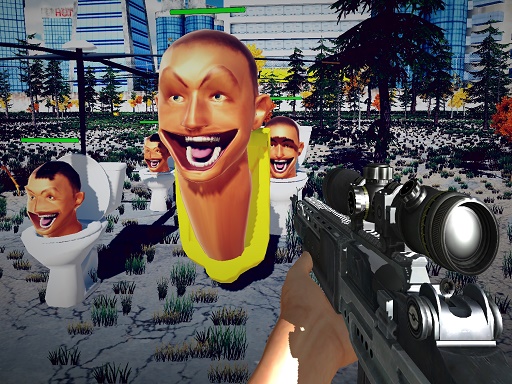 Sniper Survival Skibidi Toilet game thumbnail