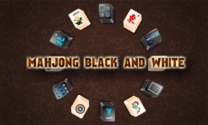 Mahjong Black and White game thumbnail