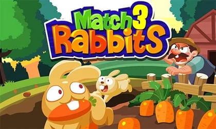 Match 3 Rabbits game thumbnail