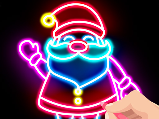 Draw Glow Christmas cover art
