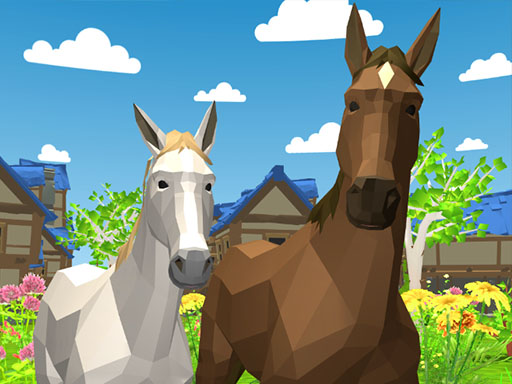 Horse Family Animal Simulator 3D game thumbnail