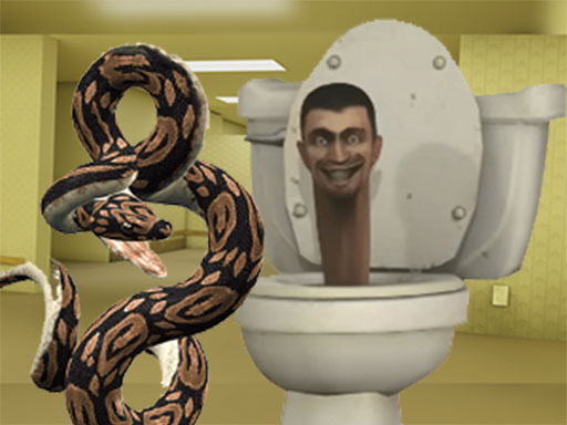 Python Snake Kill Skibidi Toilet Backrooms cover art