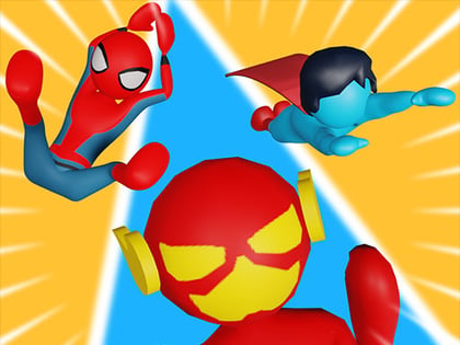 Superhero Race Online game thumbnail