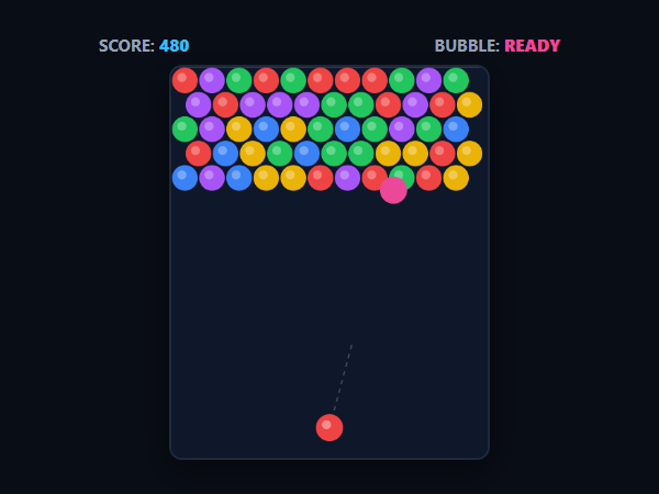 Bubble Shooter Classic unblocked browser game
