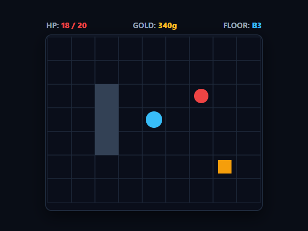 Dungeon Crawler Lite unblocked browser game