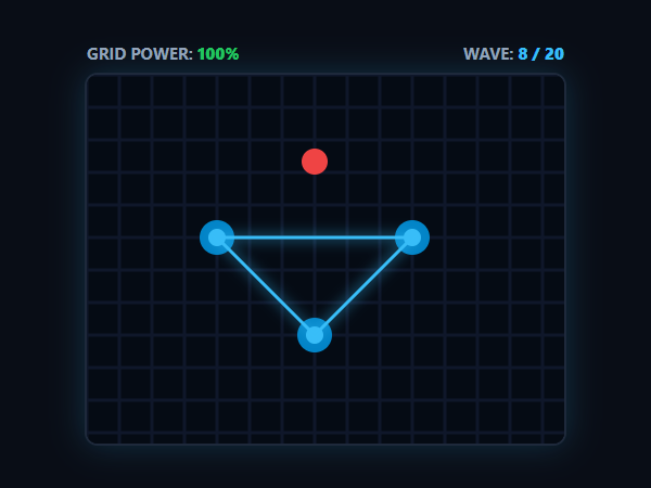 Laser Grid Defense unblocked browser game