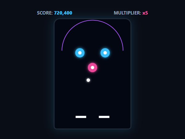 Retro Pinball Neon unblocked browser game